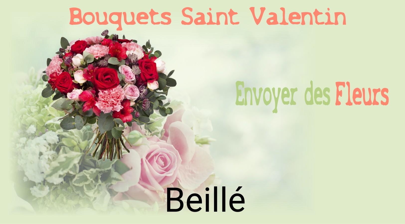Roses de Saint-Valentin livrées à Beillé